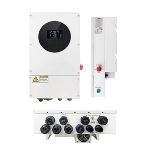 Système Solaire Hybride Haute Fréquence 48V 5000W 8000W 10KW 12KW pour Applications Hors Réseau et Connectées au Réseau, Prix du Système Solaire à Phase Partagée - Product Image 1