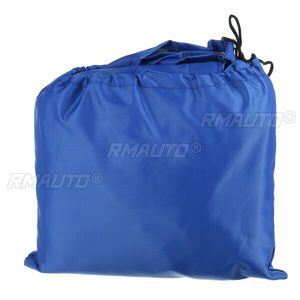 ผ้าคลุมเรือกันน้ำ 8-13 ฟุต 420D ป้องกันรังสียูวี กันลม กันแดด สีฟ้า ป้องกันรอยขีดข่วน กันฝุ่น - Product Image 6