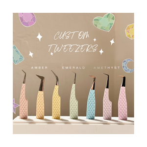 Lash Tweezer Đóng Gói Hộp Sợi Tip Lash Nhíp Lông Mi Mở Rộng Khối Lượng Sợi Tip Lash Mở Rộng Nguồn Cung Cấp Nhíp Sợi Tip - Product Image 5