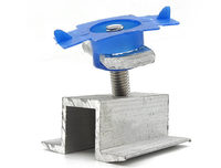 Accessoires de fixation robustes pour panneaux solaires, pour projets de centrales solaires