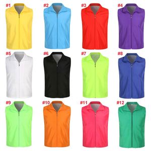Promotional Custom <b>Vests</b> for <b>Men</b> Volunteer <b>Vests</b> with Custom Logos and Graphics Sleeveless Work Clothes logo Printing - Product Image 2