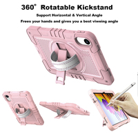 Étui de protection personnalisé en PC rigide et silicone résistant aux chocs, rose Sakura, pour tablette Xiaomi Pad6 6 Pro 11 pouces