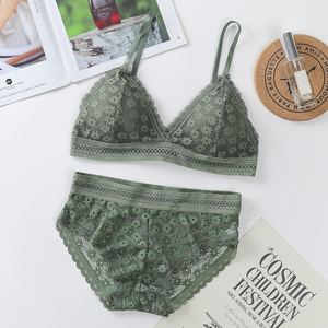 Di alta Qualità Della Biancheria Intima Sexy Imbottito <span class=keywords><strong>In</strong></span> <span class=keywords><strong>Pizzo</strong></span> <span class=keywords><strong>Triangolo</strong></span> Delle Signore Reggiseni e Mutandine - Product Image 5
