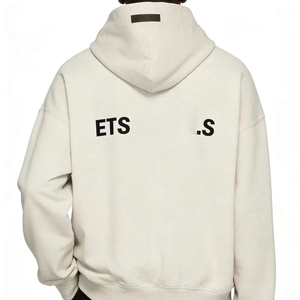 Sudadera con capucha extragrande para hombre de <span class=keywords><strong>Fear</strong></span> Tops, de algodón grueso, con logotipo personalizado, estampado en relieve de alta calidad, estilo 3D God - Product Image 5