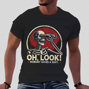 Camiseta con estampado de calavera divertida para <span class=keywords><strong>hombre</strong></span>, ropa de calle de gran tamaño de manga corta de verano, venta al por mayor, barata, de alta calidad - Product Image 1