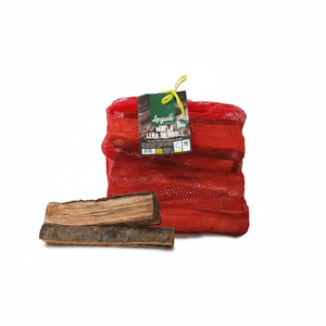 Bois de chauffage de chêne séché au soleil Legua en sacs en filet - 40L Espagne - Product Image 2