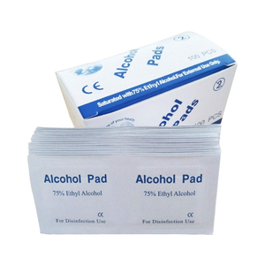 Salviette Disinfettanti Monouso con Alcol 75% Etanolo, 100 Pezzi, per Pulizia Medica e Disinfezione Domestica ed Esterna - Product Image 1