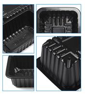 Barquette en PP5 de qualité alimentaire recyclable, petit emballage plastique pour leurres souples et sandwichs/nouilles/biscuits
