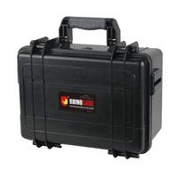 Valise de transport en plastique ABS robuste pour équipement, avec mousse de protection intégrée