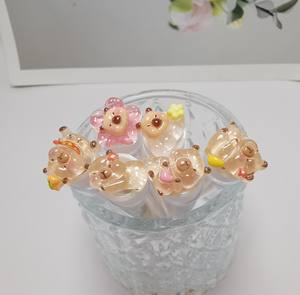 Brosses à cils jetables en gros, mignonnes, en forme de dessin animé, pour le nettoyage des cils et des sourcils - Product Image 5