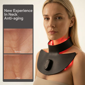 หน้ากากบำบัดด้วยแสงโฟตอนแบบมือถือ ทำจากซิลิโคน พร้อมไฟ LED สีแดงและอินฟราเรด สำหรับใบหน้า คอ และริมฝีปาก - Product Image 2