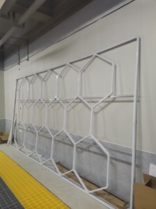 2024 Mới tổ ong lục giác Tường Đèn Dimmer LED cảm ứng ánh sáng lượng tử đèn kết nối - Product Image 5