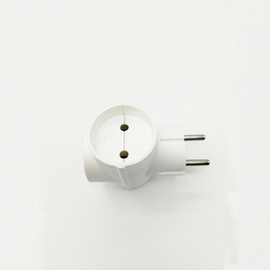 HAOYONG vendita calda 3 in 1 cubo da viaggio adattatori 2 Pin spina 10A 250V europeo adattatore da viaggio universale presa - Product Image 1