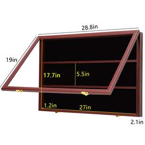 เคสแสดงบาสเบสบอลและการ์ดซื้อขายสําหรับของสะสมเคสการ์ดเกรดป้องกันรังสียูวีเหมาะกับการ์ดปีศาจพ็อกเก็ต 24 ใบ - Product Image 3