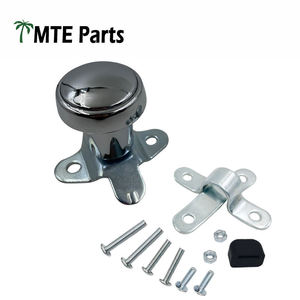 Vente Flash : Bouton de Volant Universel en Aluminium 40007 Chromé pour Voiture, Tondeuse à Gazon, Tracteur - Accessoires - Product Image 6