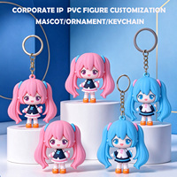Figurines personnalisées en PVC de personnages originaux en boîte mystère, jouets de collection IP d'entreprise, conception OEM ODM directe usine