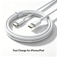 1M/1.5M/2M PD 60W/100W/240W |   USB-C a C |   TPE y Cobre Puro |   Carga Rápida para Laptops y Teléfonos 17 16 15 Pro Plus Max