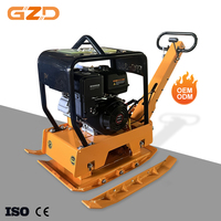 Compacteur réversible à essence C330T 13 CV de 260 kg pour travaux de terrassement, fourni par l'usine GZD