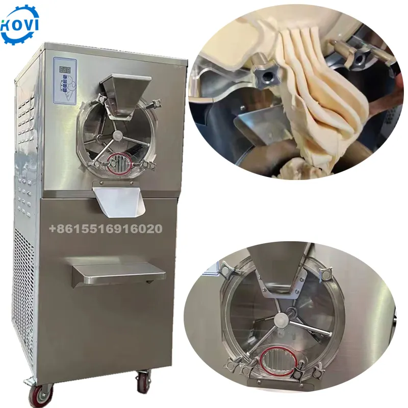 stainless steel hard ice cream ball making machine italian batch freezer hard ice cream machine