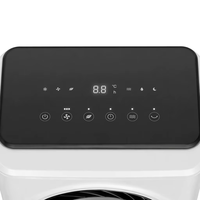 Ventilateur sans pales à économie d'énergie, silencieux, avec écran LED, 3 vitesses, oscillation à 70 degrés, prix d'usine, pour intérieur