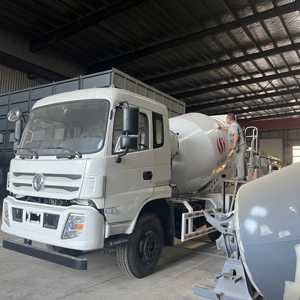 Camión Mezclador de Concreto de 6m3, Precio de Camión Mezclador de Concreto Móvil Pequeño de 3 Yardas y 5 Metros Cúbicos, Máquina Mezcladora de Concreto, Camiones con Remolque de Tractor - Product Image 5