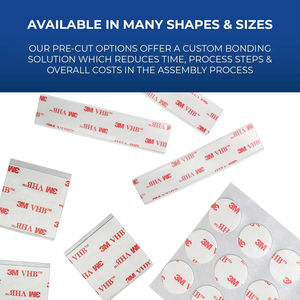 Ruban adhésif imperméable 3M VHB 4950 haute résistance pour la décoration intérieure et extérieure - Product Image 2
