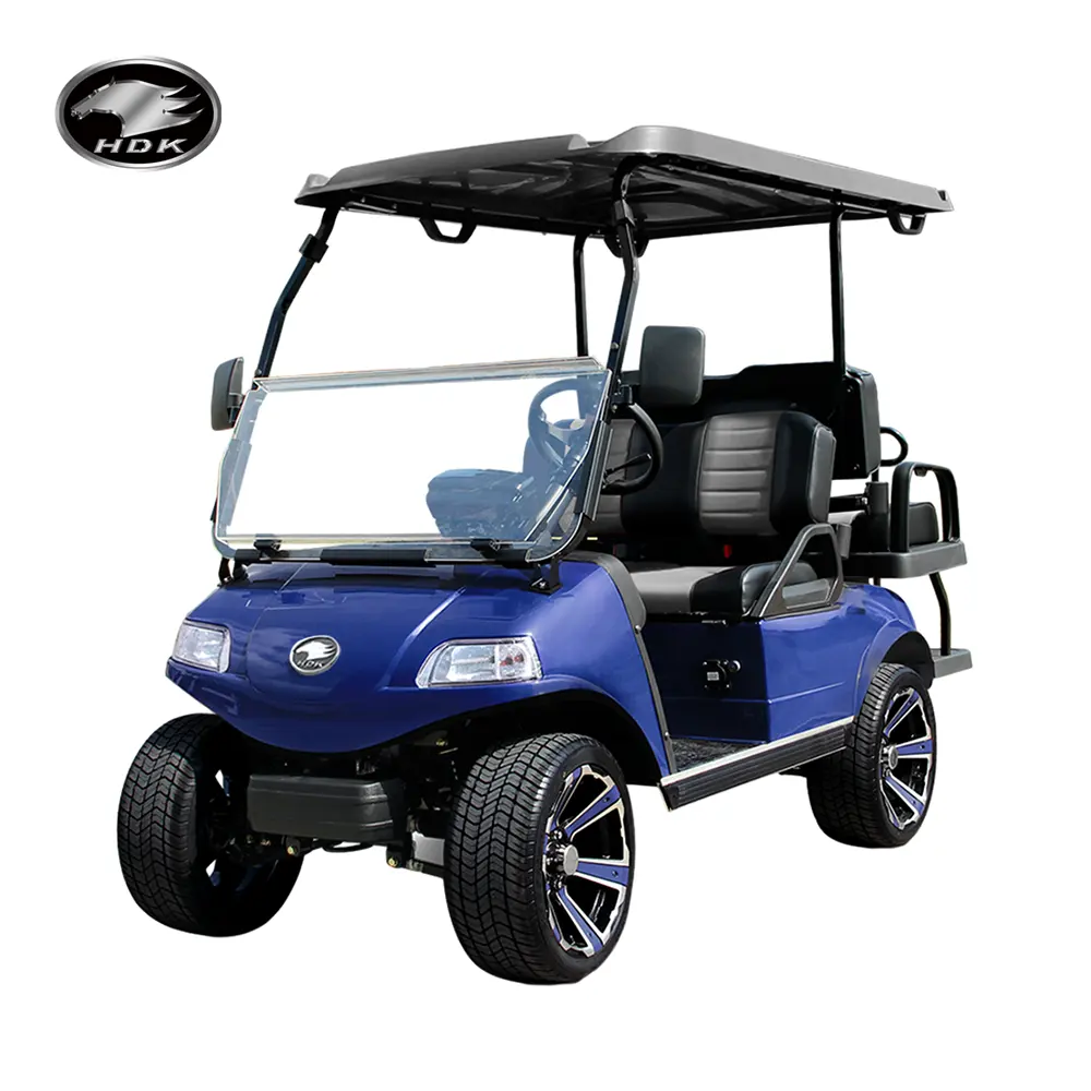 2024 Thương hiệu Mới off road Golf Buggy Bán buôn giá rẻ HDK tiến hóa Câu lạc bộ 48V điện Golf giỏ hàng