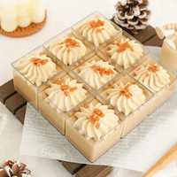 Vente en Gros : Mini Coupelles à Dessert Jetables en Plastique Écologiques de Diverses Spécifications pour Crème Glacée, Mousse et Fêtes