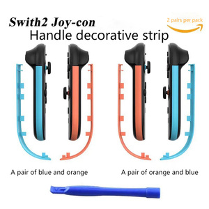 Strisce Decorative per Controller Switch 2 - 2 Paia di Rivestimenti Laterali Facilmente Rimovibili per <span class=keywords><strong>Joy</strong></span>-<span class=keywords><strong>Con</strong></span> di Switch 2 - Product Image 1