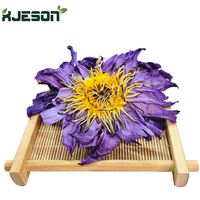 Fleur de lotus bleue séchée en vrac, vente en gros, extrait d'herbes 100% de qualité alimentaire, fleurs de lotus bleues séchées, Nymphaea Caerulea