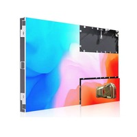 Écran LED d'intérieur P1.86 640x480mm, panneau d'affichage LED couleur pleine résolution 4K 8K, mur d'écran LED pour salle de réunion et salle d'exposition