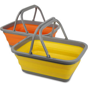 Lavabo Portable de 11l, évier de <span class=keywords><strong>Camping</strong></span> pliable, panier pliable et <span class=keywords><strong>souple</strong></span> avec poignée pour voiture, <span class=keywords><strong>Camping</strong></span>, randonnée et maison - Product Image 6