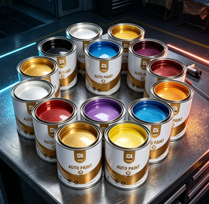 <span class=keywords><strong>Peinture</strong></span> automobile 2K acrylique haute brillance multi-couleurs pour réparation, <span class=keywords><strong>prix</strong></span> avantageux, ensemble complet, usine chinoise - Product Image 4