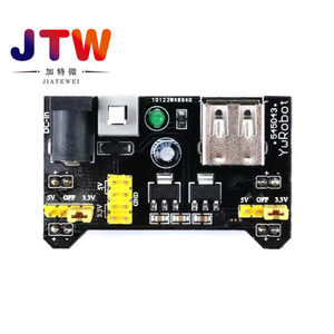 Module d'alimentation YuRobot Breadboard MB-102, double sortie 5V 3.3V, alimentation régulée en courant continu pour le prototypage électronique - Product Image 3