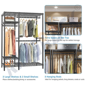 منظم معاطف شماعات متعددة للأدوات المنزلية تحمل حمولات ثقيلة - Product Image 5