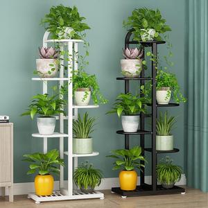 Support à fleurs fantaisie multi-niveaux, gain de place, décoration intérieure, étagère à pots de fleurs en métal pour la maison et le <span class=keywords><strong>jardin</strong></span>, taille du carton CM - Product Image 2