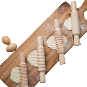 Old Carpenter House Eco-Friendly Wood <b>Rolling</b> <b>Pin</b> for Baking Fondant Cookies Pastry Dough Roller Essential Kitchenware - Product Image 2