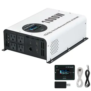 Professional power inverter dc 12v to ac 110v 1000w for laptop car charger