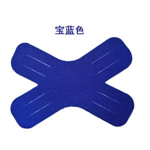 Bande de kinésiologie en forme de X, bleu roi, noir, rose, couleur chair, réutilisable, pour le soutien sportif, le basketball, la remise en forme, le genou et l'épaule - Product Image 3
