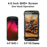 Cubot KingKong MINI2 جوّال المهامّ الوعرة للماء 4 "QHD + شاشة 4 جرام LTE المزدوج سيم Face ID الروبوت 10 3GB + 32GB 13MP كاميرا هاتف مصغر