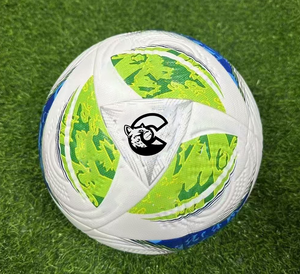 Ballon de football personnalisé 2026 avec logo, en cuir PU de haute qualité, nouveau style, taille 5, pour les matchs de ligue américaine - Product Image 4
