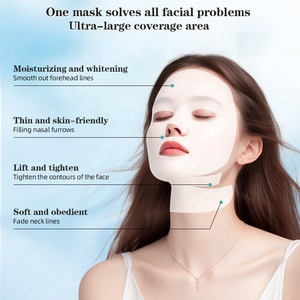 Masque facial en biocellulose de noix de coco, bio, végétalien, 4D, matériaux secs, essence nourrissante en profondeur, beauté naturelle pour tous les types de peau - Product Image 4