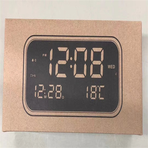 Đồng Hồ Để Bàn Gương Điều Khiển Bằng Giọng Nói Đồng Hồ Báo Thức Cho Trẻ Em Treo Tường - Product Image 4