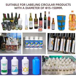 Kinh tế và thự<span class=keywords><strong>c</strong></span> tế máy dán nhãn thự<span class=keywords><strong>c</strong></span> phẩm và y tế ngành <span class=keywords><strong>c</strong></span>ông nghiệp thủy tinh và nhựa chai tròn chuyên dụng máy dán nhãn - Product Image 4