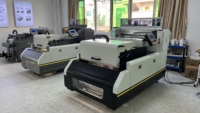 LEAF 60 cm Imprimante à jet d'encre DTF tout-en-un 60 cm DTF Shaker and Dryer Duel I3200 Head Eco Solvent Printer for T-shirt Printing
