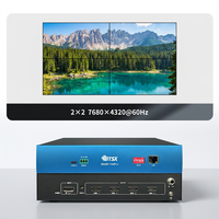 Extenseur multi-écrans 4K à 4 sorties, dissipation thermique interne sans ventilateur, sans latence ni stutters, compatible NVIDIA RTX50 GPU MAC