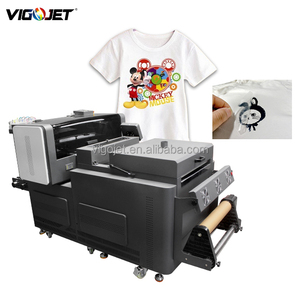 Máy in dtf Khổ Lớn đầu 2/4 60 cm Máy bột đầu tư thấp tùy chỉnh quần áo in điều kiện mới nhiều màu - Product Image 3