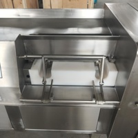 Haute vitesse 350/550 viande congelée coupe fruits carotte fromage Dicer jambon saucisse boeuf porc viande Cube découpeuse à vendre