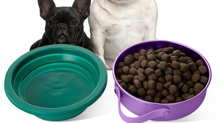 Loving Pets Bowls Dog Food Water Bowl No Tip Stainless Steel Pet