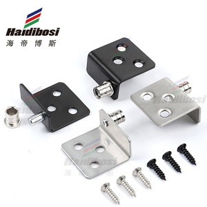 Haidibosi Stainless Steel L Shaped Concealed Corner <b>Brackets</b> For Cabinet Hardware With Screws <b>And</b> Bearings - Product Image 1